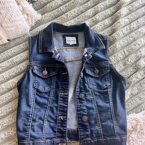 Blue Denim Vest